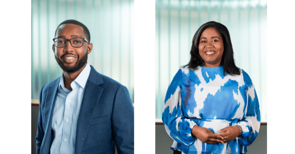 Headshots of Brian Dixon and Ulili Onovakpuri, co-managing partners of Kapor Capital's Fund III, a $126 million Black-led venture fund